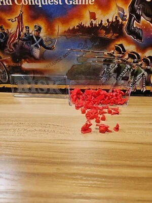 Solo Ejército Rojo .De RISK World Conquest Juego de Mesa Parker Brothers Vintage 93 Foto 1 de 2