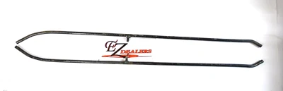 Barras de desgaste vintage para moto de nieve de 30" 1 perno con barra de 3/8" Arctic Cat Yamaha Ski-Doo Foto 1 de 4