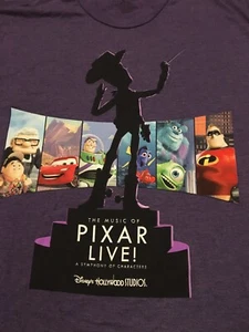New Disney Parks Pixar Live T Shirt Men's XXL - Picture 1 of 2
