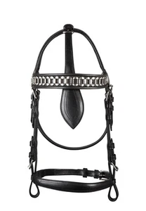 Driving Headpiece Driving Braid Without Blinders Shetty Pony Cob WB Cold Blood - Picture 1 of 1