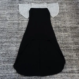 Anne Fontaine Dress Womens 36 Cut Out High Low Cassidy High Front Angel Wings - Picture 1 of 16