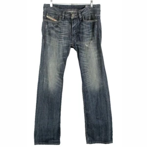 Diesel Viker Sz 30 x 30 Dark Denim 0885S Wash Distressed Mens Jeans - Picture 1 of 9