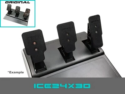 Pedalplatten Upgrade für Thrustmaster  T3PA & T3PM – Mod Kit Sim Racing Pedale - Bild 1 von 4