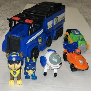 Lot Of Paw Patrol Vehicles Rescue Racers And Action Figures EUC - Picture 1 of 10