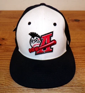 New AMSTERDAM Mohawks PGCBL Baseball Hat, Black/White/Red, Zephyr Stretch size L - Imagen 1 de 7