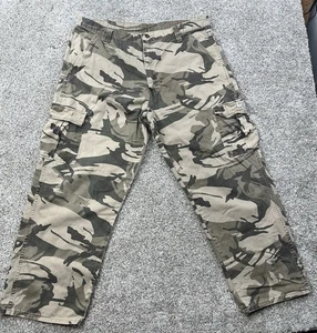 Pantalones cargo Wrangler Jeans para hombre 38x30 camuflaje algodón lona 70LEWCG caza al aire libre - Imagen 1 de 10