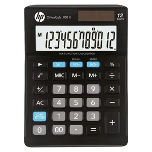 Calculatrice HP HPKOC100II Noir Plastique - Photo 1/1