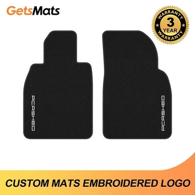 Alfombrillas de terciopelo de calidad para Porsche Boxster 981 2012-2017 Foto 1 de 4