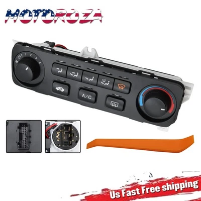 For Honda Accord 2001-2002 Climate Control Module Panel 79600-S84-A21ZA - Image 1 of 4