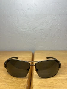 AUTHENTISCHE PRADA VINTAGE SONNENBRILLE KUNSTSTOFF TITAN SPR541 SCHWARZ SILBER - Bild 1 von 11