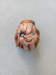 NECA Bride of Chucky Ultimate Chucky Head solo per personaggi da 4 pollici - parte - Foto 1 di 3