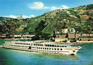 MS Nederland Rhine River Vintage Postcard - Picture 1 of 2