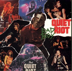 Quiet Riot Bad Boy 7" vinyl UK Epic 1984 in picture sleeve A4250 - Picture 1 of 4