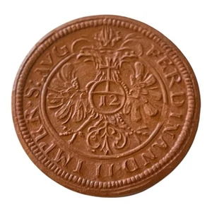 ULM, 12 CRUCEROS (1922), MONEDA DE PORCELANA EMERGENCIA - Imagen 1 de 2