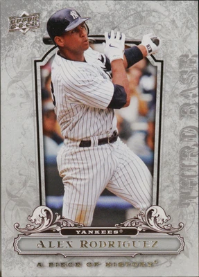 2008 Upper Deck A Piece of History Baseball Alex Rodriguez #63 - Image 1 of 2