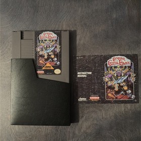 Conquest of the Crystal Palace (NES) w/ Instruction Manual & Cartridge Sleeve