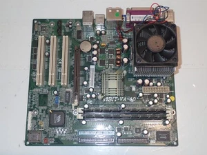 Abit VA-10 Motherboard w/ AMD Duron 1350MHz, Main Board 512MB Ram - Vintage - Picture 1 of 6