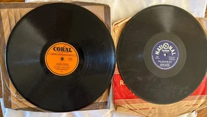 2 EILEEN BARTON 78RPM 10” Records- AND THEN/POCO LOCO IN THE COCO- Both VG - Picture 1 of 10