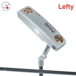 PING VAULT 2.0 DALE ANSER Platinum Putter Lefty 34in Black Graphite 214 Shaft LH - Picture 1 of 9