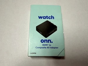 New ONN AV Adapter RCA input to HDMI Output - Picture 1 of 3