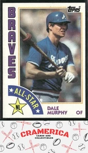 Dale Murphy 1984 Topps #391 Atlanta Braves - Picture 1 of 2