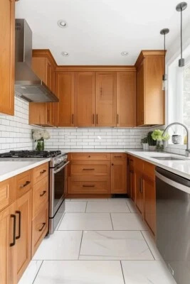 Maple RTA厨房壁柜30英寸高 — 第 1/4 张图片