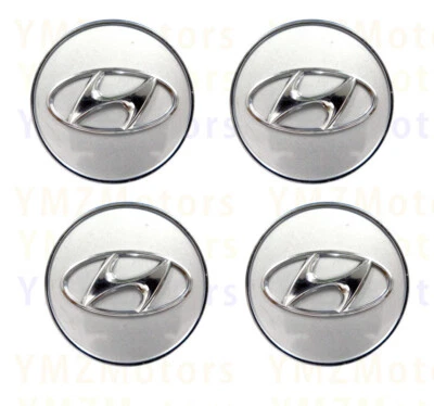 Tapacubos centrales de rueda OEM HYUNDAI 529602S250 tucson ix35, i30, 4EA Foto 1 de 4