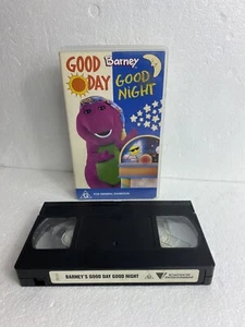 Barney’s Good Day Good Night VHS PAL - Picture 1 of 3