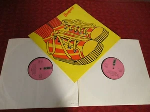 2LP BUMPERS TRAFFIC/IF/FREE/CLOUDS/BRONCO 1st ISLAND 6499700 PINK GER 1970 MINT - Picture 1 of 4