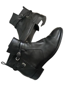 balenciaga damenschuhe Gr. 41 echt Leder schwarz Stiefeletten Stiefel - Bild 1 von 6