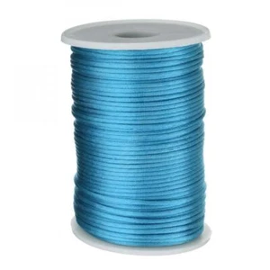 90m Nylon Cord Thread Chinese Knot Macrame Beading Bracelet Braided DIY 2mm - Picture 1 of 36