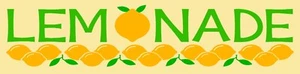 STENCIL 8928 A 4"x12" Lemonade - Reusable Mylar Sign Stencils - Picture 1 of 1