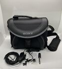 Sony LCS-X20 Video Camera/Camcorder Bag Case With Accessories NWOT