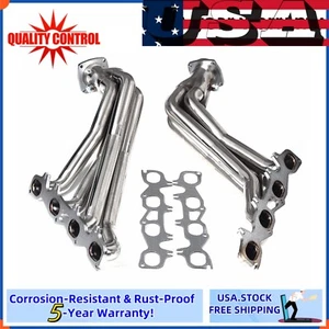 Exhaust Header For Chrysler 300C Dodge Charger Magnum Challenger 5.7L 6.1L HEMI - Picture 1 of 4