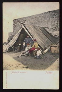 SICILIA alloggio di pescatori costumi - Picture 1 of 1