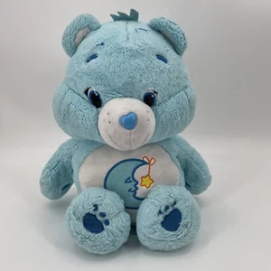 2014 21” Care Bears Bedtime Bear Jumbo grande azul felpa relleno manchas - Imagen 1 de 7
