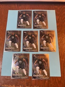 LAMARR HOUSTON 7 ct. ROOKIE LOT C204 OAKLAND RAIDERS TEXAS 2010 TOPPS CHROME RC - Picture 1 of 4