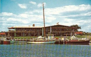  Postkarte The Flying Bridge Restaurant Falmouth MA - Bild 1 von 1