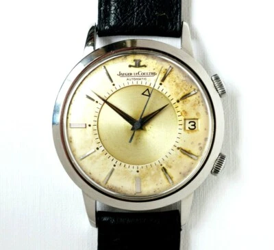 Jaeger-LeCoultre Memovox automatic Weckfunktion Armbanduhr 1950/60er Kaliber 815 - Bild 1 von 4