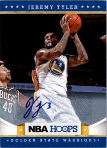 2012-13 Hoops Autógrafos #254 Jeremy Tyler Warriors automático - casi nuevo- como nuevo - Imagen 1 de 2