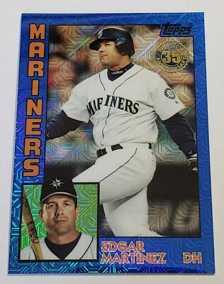 2019 EDGAR MARTINEZ TOPPS 35 ANNIVERSARY MLB BASEBALL CARD T84U-37 LIMITED /150 - Image 1 of 4