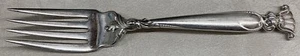 Wallace Sterling Flatware, Romance of the Sea, Salad Fork 6 1/2 in, No mono - Picture 1 of 7