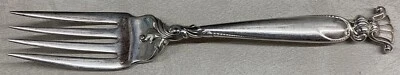 Wallace Sterling Flatware, Romance of the Sea, Salad Fork 6 1/2 in, No mono - Image 1 of 4