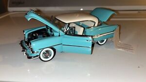 Franklin Mint 1:24 1954 Chevrolet Bel Air Hardtop "Turquoise" With TAG! 🔥🔥🔥