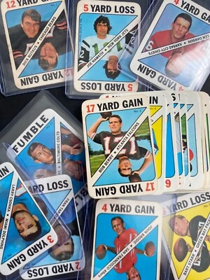 1971 Topps Football Game Cards- Unitas, Namath, Butkus & More- You Pick! EX/NM - Image 1 of 3