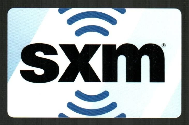 SIRIUS SXM Classic Logo Collectible ( 2022 ) Gift Card ( $0 - NO VALUE ) - Image 1 of 1
