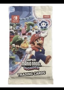 Super Mario Bros Wonder - TRADING CARD PACK ONLY - New & Sealed in-Hand