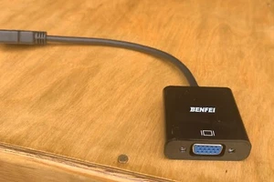 HDMI Male to VGA Female Adapter Cable Compatible for Computer Projector HD... - Picture 1 of 2