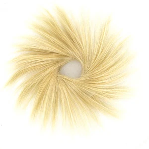 Haargummi Scrunchie Haarteil blond goldblond klar Poly Mesh 21 24bt613 - Bild 1 von 2