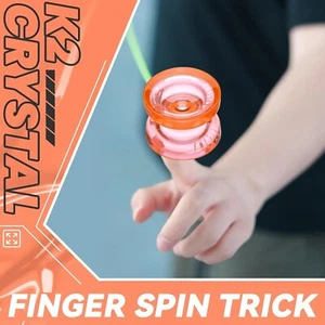 magic yoyo k2 crystal responsive yo-yo for beginners orange professional - Picture 1 of 5